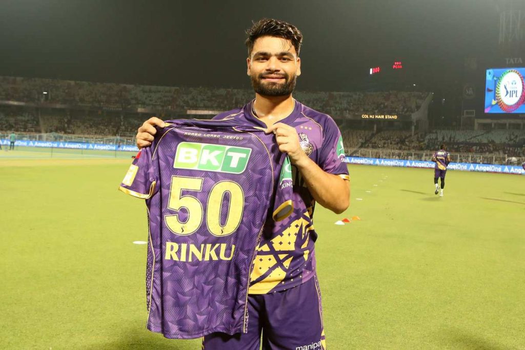 Rinku Singh and Muralitharan Ring the Eden Bell