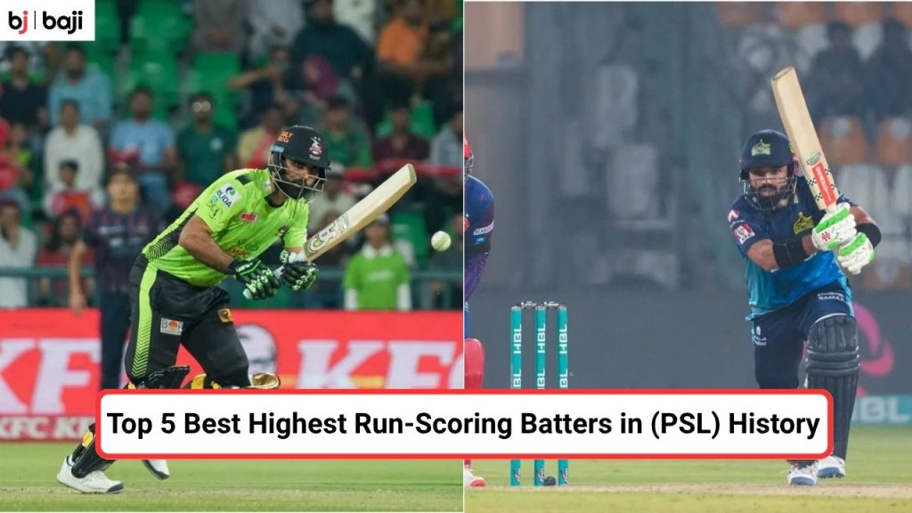 Best Highest Run-Scoring Batters in (PSL)