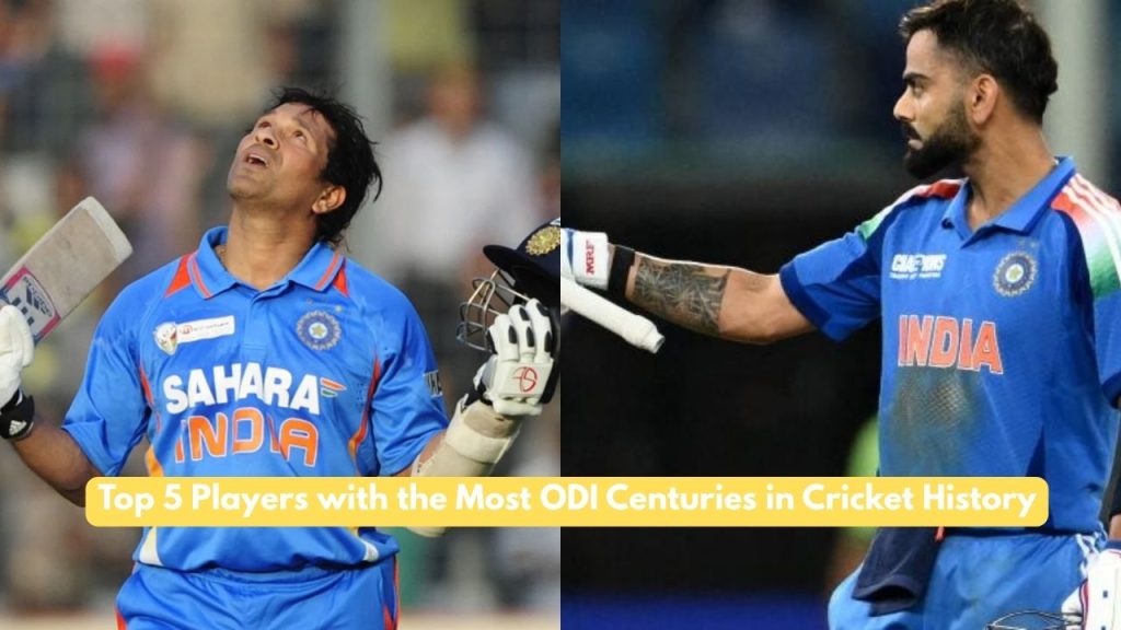 Most ODI Centuries in Cricket