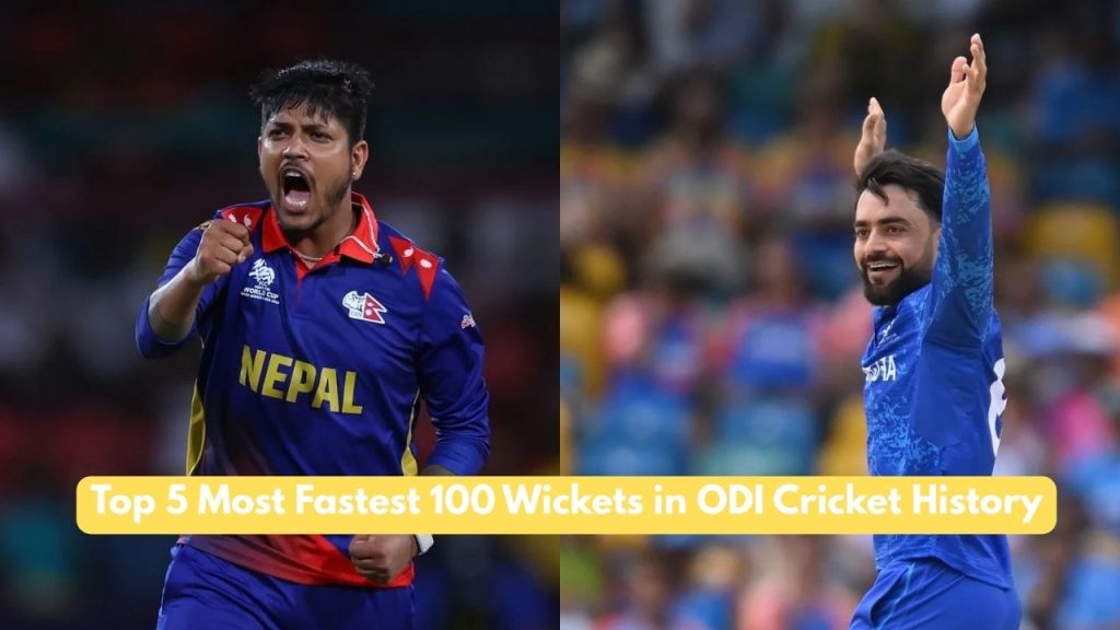 Fastest 100 Wickets in ODI Cricket