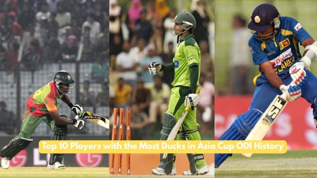 Most Ducks in Asia Cup ODI