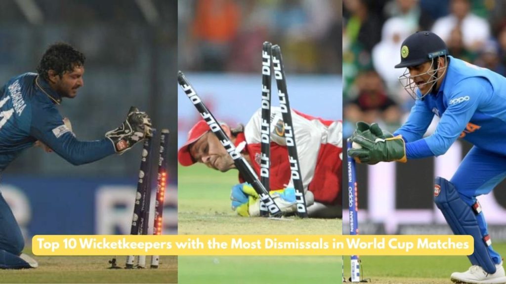 Most Dismissals in World Cup