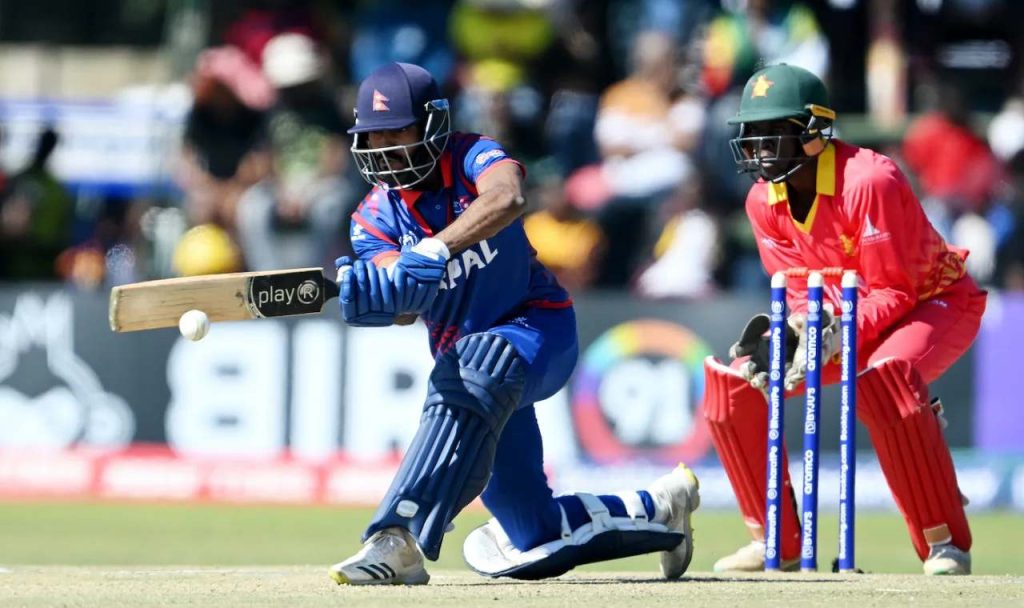 Nepali Batsmen with the Most Sixes in ODI Cricket
