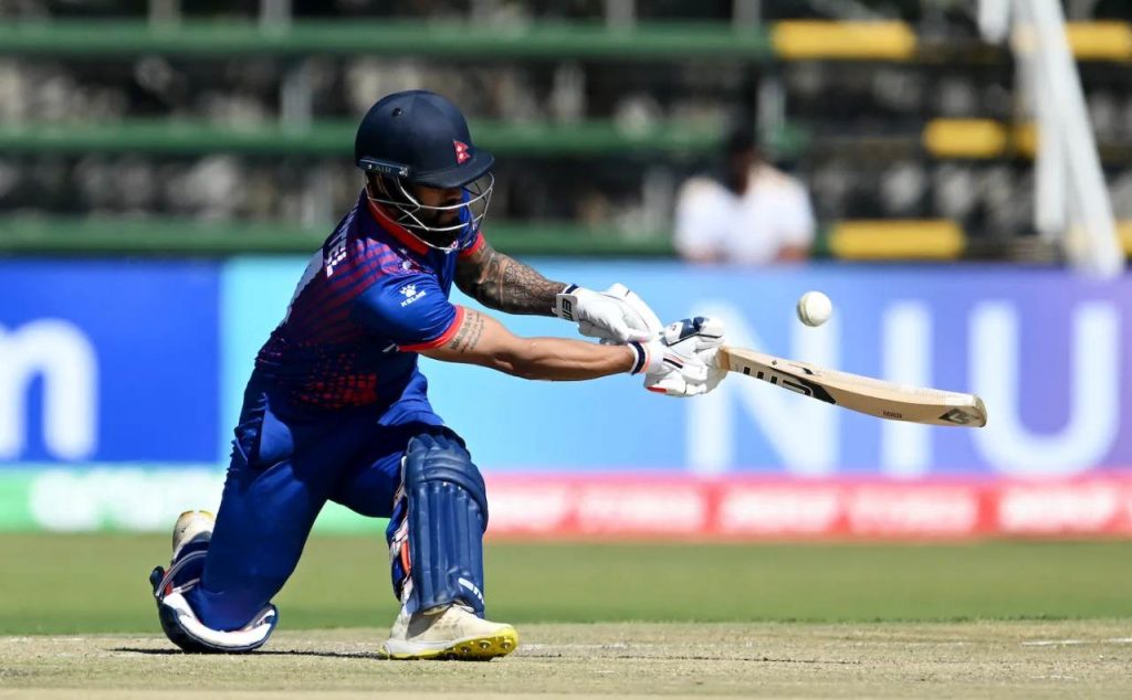 Nepali Batsmen with the Most Sixes in ODI Cricket