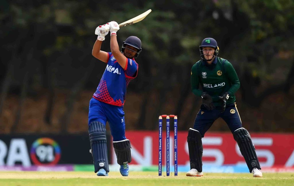 Nepali Batsmen with the Most Sixes in ODI Cricket