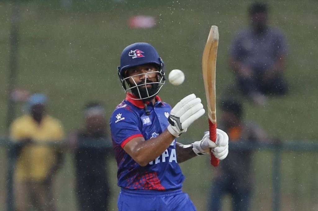 Nepali Batsmen with the Most Sixes in ODI Cricket