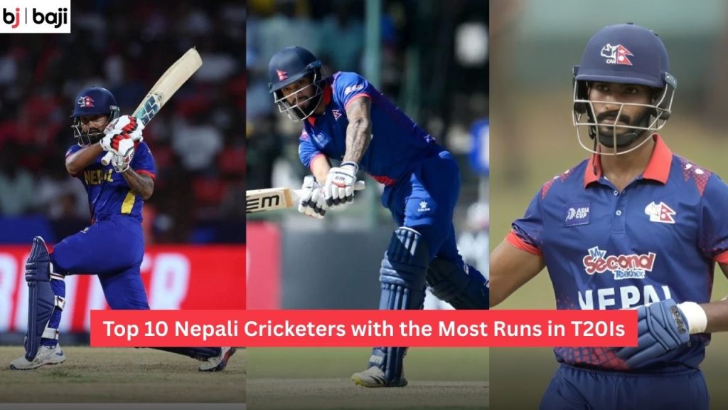 Nepali Cricketers with the Most Runs in T20Is