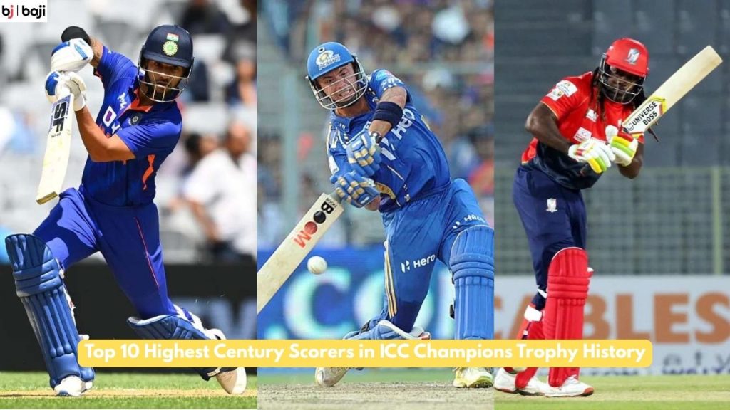 Highest Century Scorers in ICC Champions Trophy History