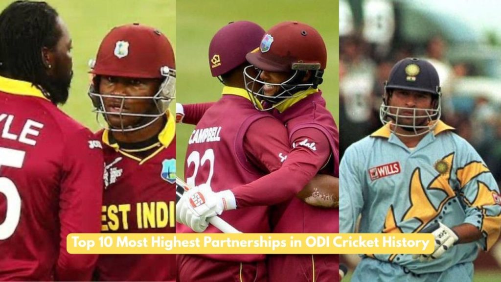 Highest Partnerships in ODI