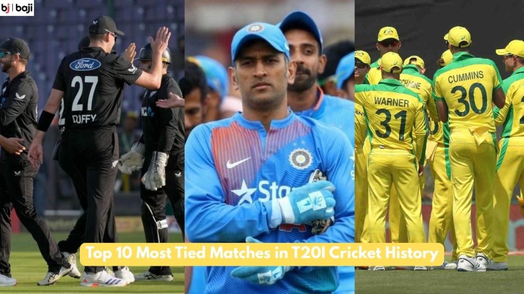 Most Tied Matches in T20I Cricket History