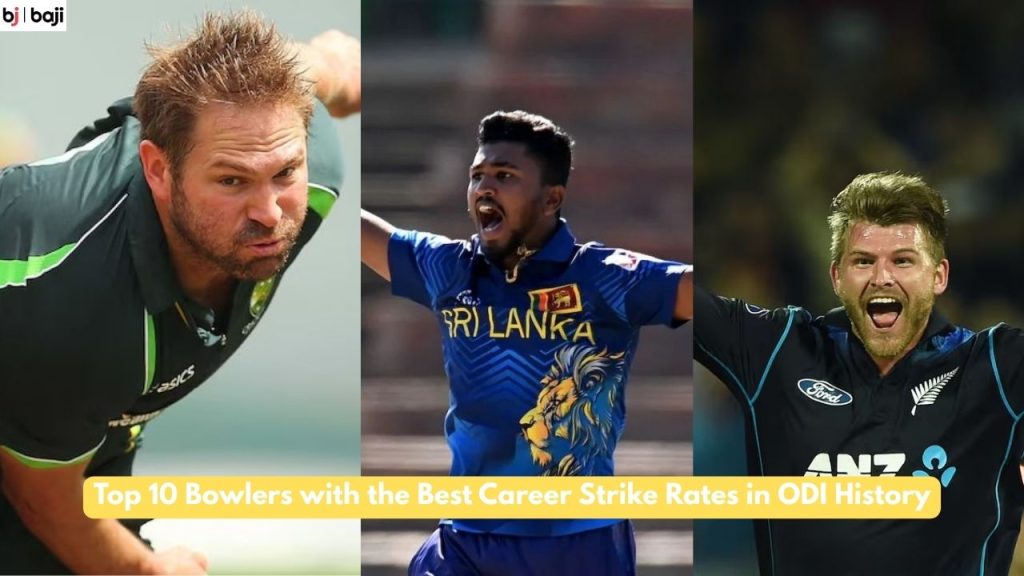 Bowlers with the Best Career Strike Rates in ODI