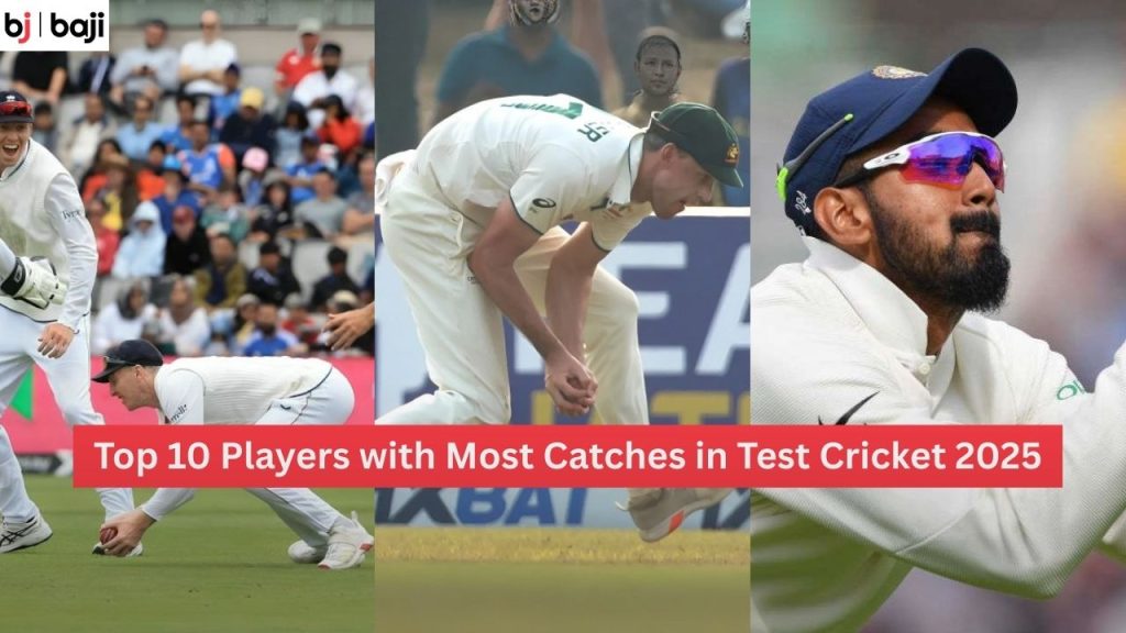 Most Catches in Test Cricket 2025