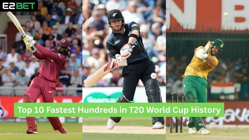 Fastest Hundreds in T20 World Cup History