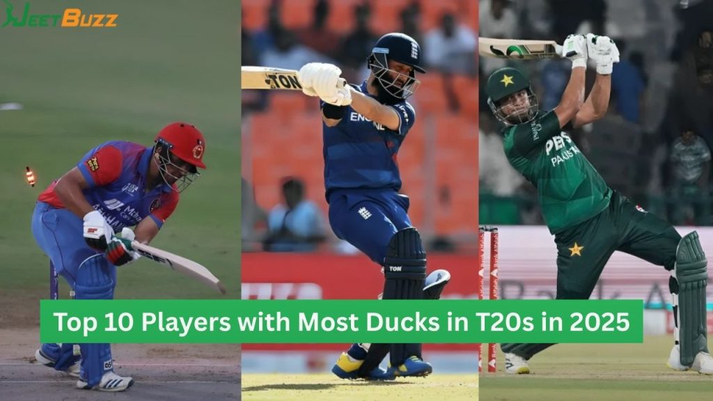 Most Ducks in T20s in 2025